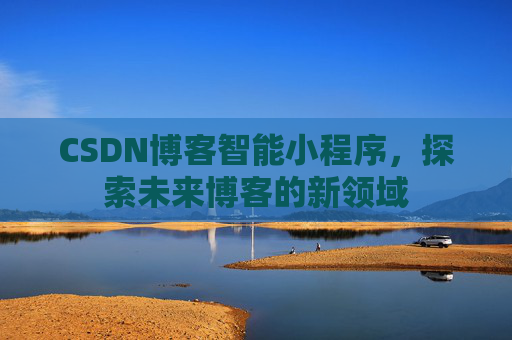 CSDN博客智能小程序，探索未来博客的新领域